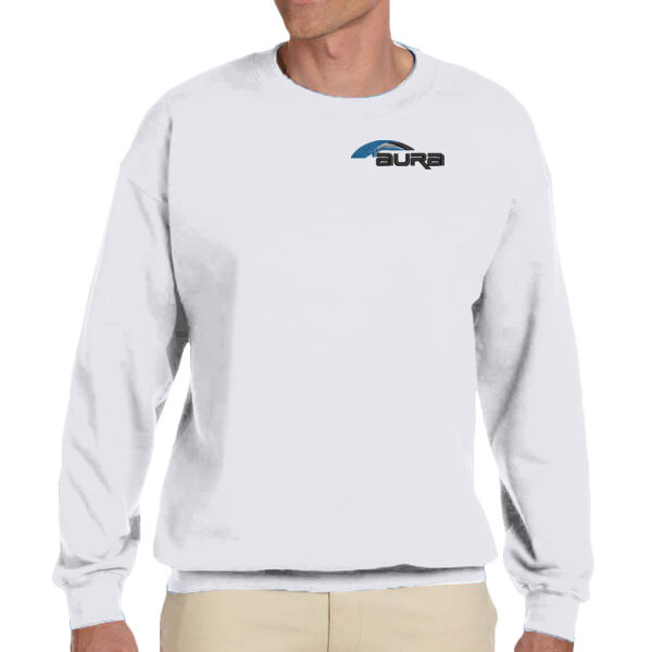 Aura - Adult Heavy Blend™ Adult 8 oz., 50/50 Fleece Crew Thumbnail