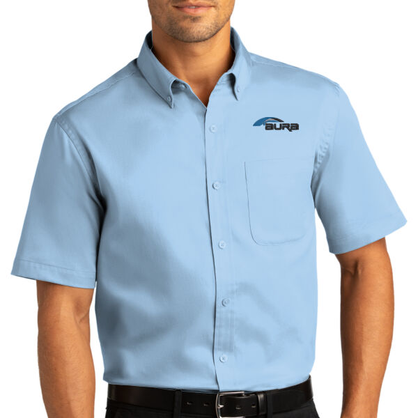 Aura - Short Sleeve SuperPro React ™ Twill Shirt Thumbnail