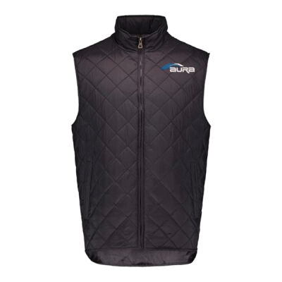 Aura - Vintage Diamond Quilted Vest Thumbnail