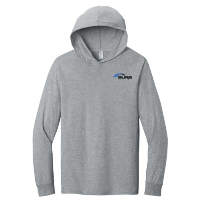 Aura - Classics Unisex Cotton Long Sleeve Hooded T Shirt Thumbnail