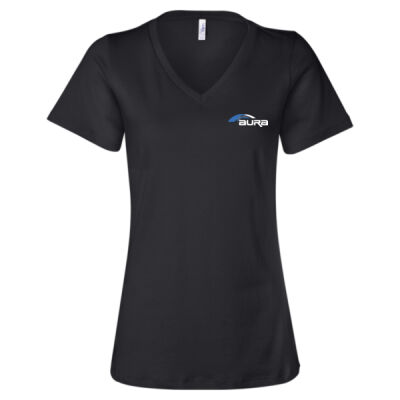 Aura - Women’s Relaxed Jersey V-Neck Tee Thumbnail